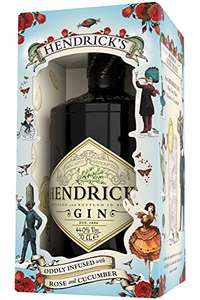 [Prime-Day]: Hendrick's Gin, Geschenk-Set mit Cocktail-Rezepten, 'Tremendous Tipples' 70cl