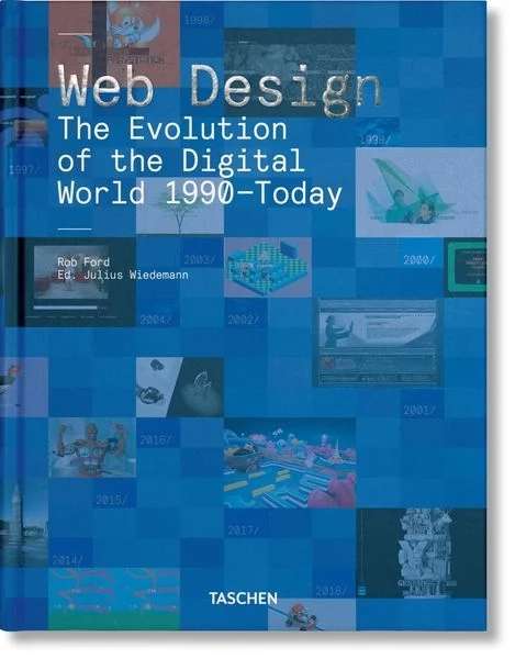 Buch Web Design aus dem Taschen-Verlag