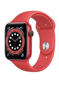 Apple Watch Series 6 LTE 44mm Aluminiumgehäuse PRODUCT(RED) Sportarmband Rot