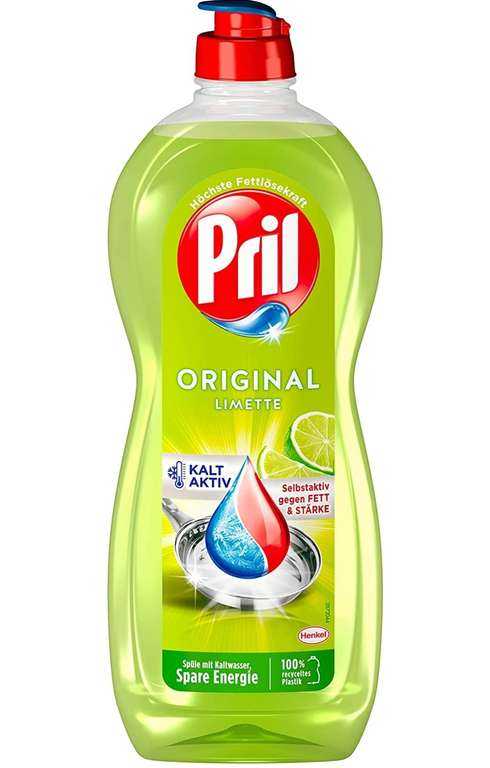 (Prime Spar-Abo) Pril 5 Plus Original Limette, Handgeschirrspülmittel, 675 ml