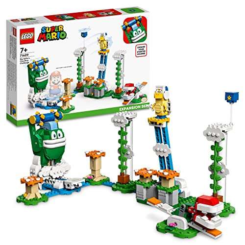 LEGO 71409 Super Mario Maxi-Spikes Wolken-Challenge – Erweiterungsset, Spielzeug Set mit 3 Gegner Figuren (Ama/Otto flat)
