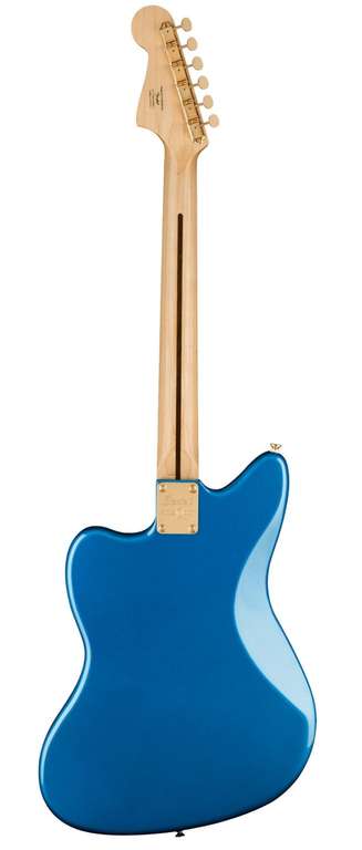 Squier Jazzmaster 40th Anniversary Gold Edition E-Gitarre, Farbe Lake Placid Blue für 307€ [Bax-Shop]