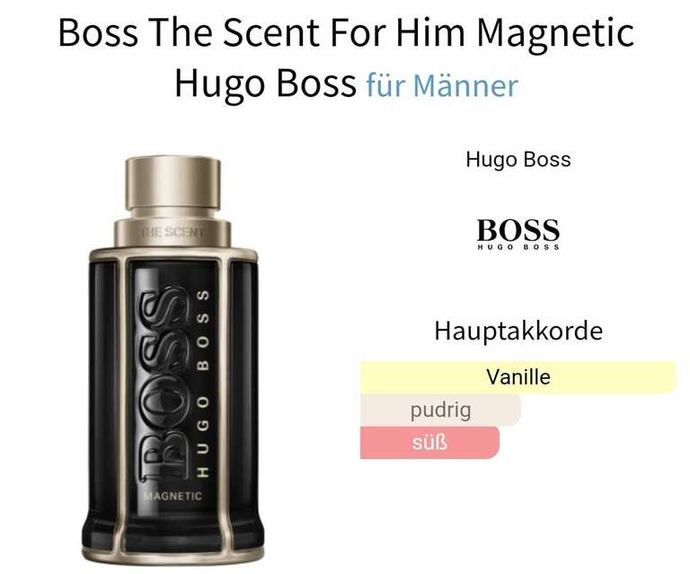 (Flaconi) Boss The Scent Magnetic For Him 50ml (Bestpreis)