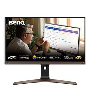 BenQ EW2880U 4K Monitor | 28 Zoll IPS HDR USB-C 60W | Compatible for MacBook Pro M1