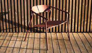 Outdoor Lounge Sessel von AYTM Novo, Farbe: Lebkuchen, Design: Rasmus Falkenberg [Bestsecret]