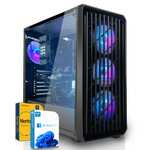 Gaming PC | Intel Core i5-12400F | 32GB DDR4 3600MHz | Nvidia GeForce RTX 4060 Ti 8GB | 1TB M.2 SSD (NVMe) MSI Spatium