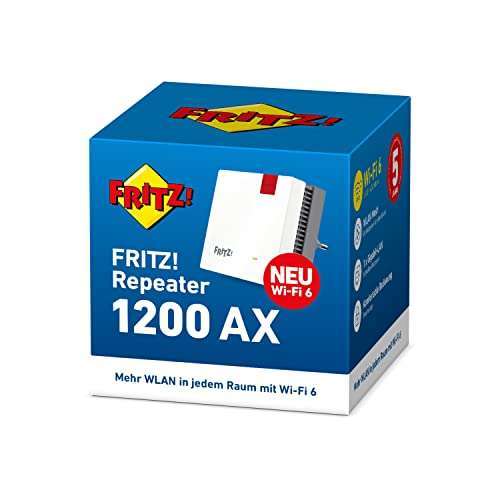 [Effektiv 67,89 Euro inkl. Versand ]AVM Fritz!Repeater 1200 AX [Amazon Prime] [Saturn] [Media Markt]