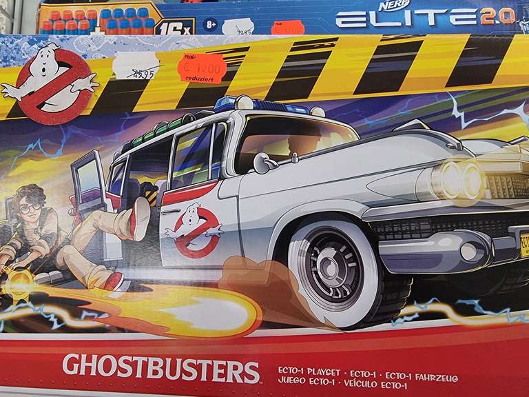 Lokal: Magdeburg Florapark meinReal reduzierte Artikel u.a. Hasbro Ghostbusters Ecto-1 Fahrzeug zum 2020 Film für 19 €