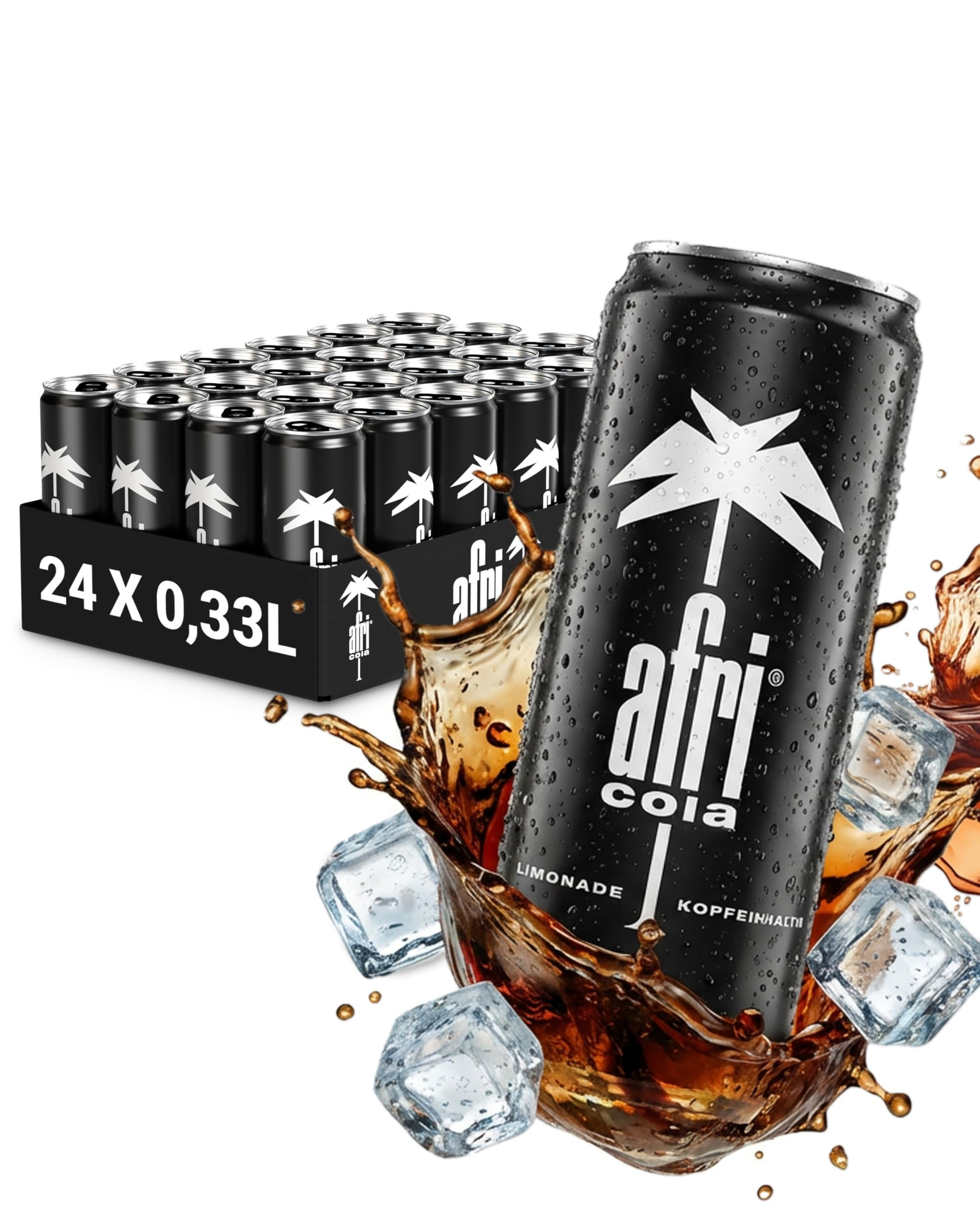 [Prime] afri cola | Cola-Drink koffeinhaltig mit Zucker 24x330 ml Dosen für 13,36€ (0,56€/Dose bzw. 1,69€/Liter)