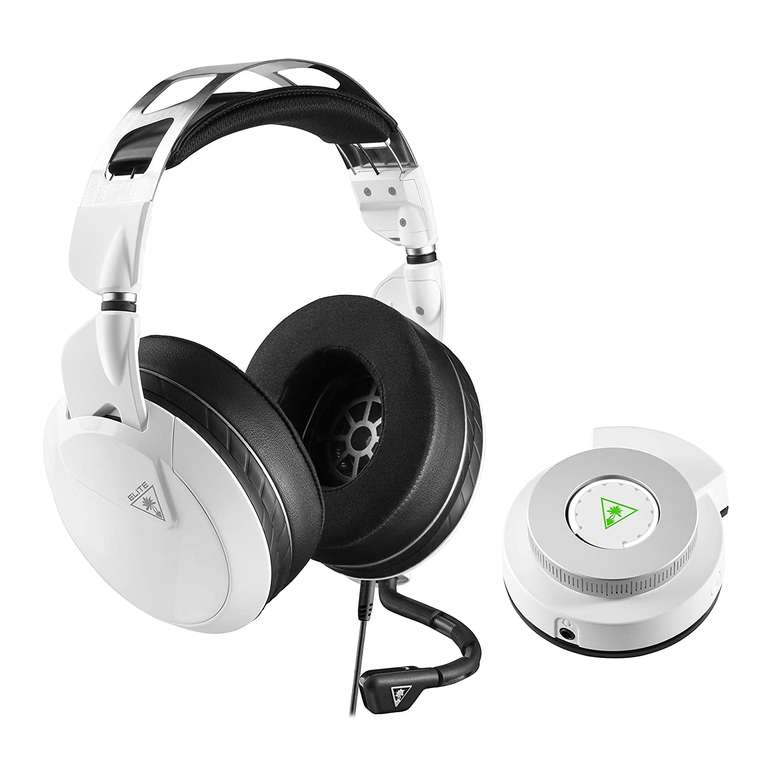 Turtle Beach Elite Pro 2 Gaming-Headset + SuperAmp (Over-Ear, PS4/5 oder Xbox kabelgebunden, Mobilgeräte per Bluetooth, Mikrofon abnehmbar)