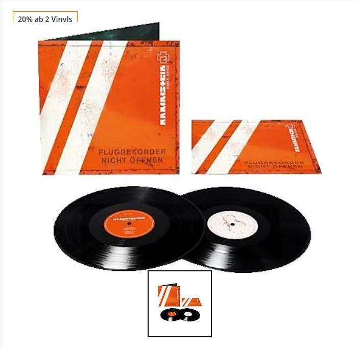 2 x RAMMSTEIN Vinyl Doppel LPs / Schallplatten für 45,98€ (je Doppel LP 22,99€ -Bestpreis- s.Beschreibung) @ Saturn / MediaMarkt (Abholung)