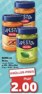 [Kaufland] Barilla Pesto, verschiedene Sorten, mit Coupon für 1€