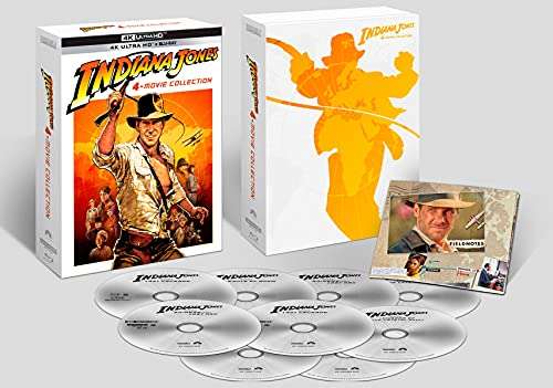 [Amazon.it] Indiana Jones 4K Bluray Set - alle vier Filme - englischer Ton