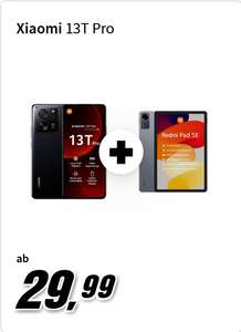 Vodafone Netz: Xiaomi 13T Pro 512GB & Redmi Pad SE für 29,99€/Monat, 29,99€ Zuzahlung, 100€ Wechselbonus (200€ unter UVP)