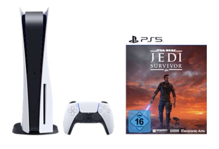 SONY PS5 + STAR WARS JEDI: SURVIVOR (Mediamarkt+Saturn)