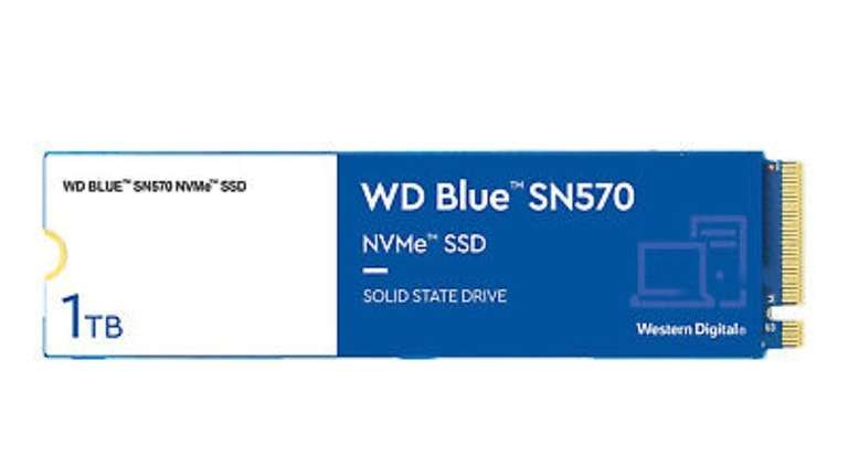 WD WD SN570 NVMe WDS100T3B0C 3.0 x4 (NVMe) Speicher, 1 TB SSD PCI Express, inter