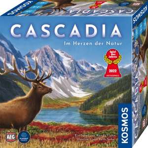 Kosmos 682590 Cascadia – Im Herzen der Natur // Spiel des Jahres 2022 // Legespiel mit Holz-Elementen, Familienspiel für 1-4 - Prime