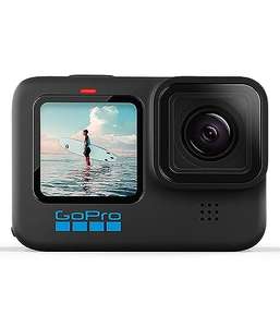GoPro HERO10 Black Waterproof Action Camera 5.3K60 Ultra HD Video, 23MP Photos