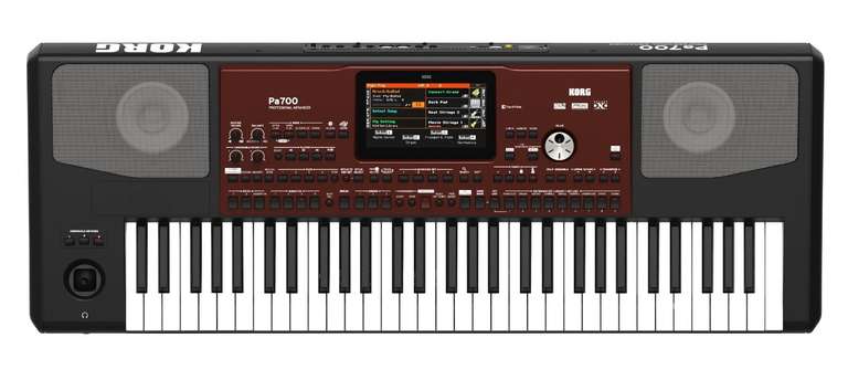 Korg PA-700 Arranger Keyboard/Entertainment Keyboard, 61 Tasten mit Anschlagdynamik für 1066,75€ [Bax-Amazon]
