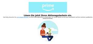 Amazon Prime - 5€ Gutschein ab 20€ Mindestbestellwert - personalisierte Mail