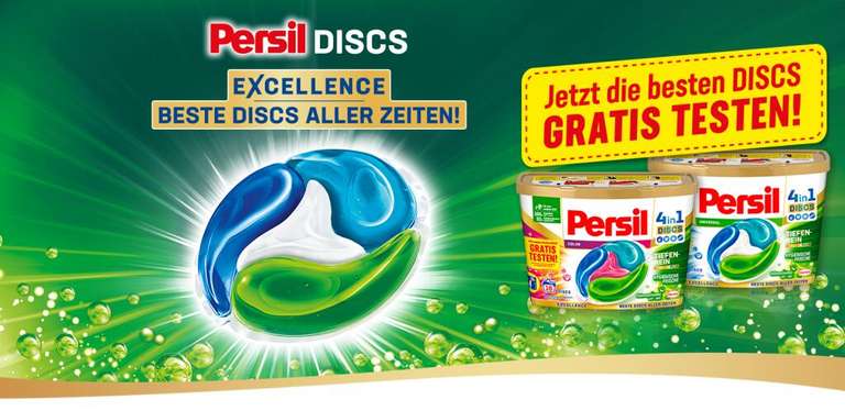 Persil Discs Gratis Testen [GzG]