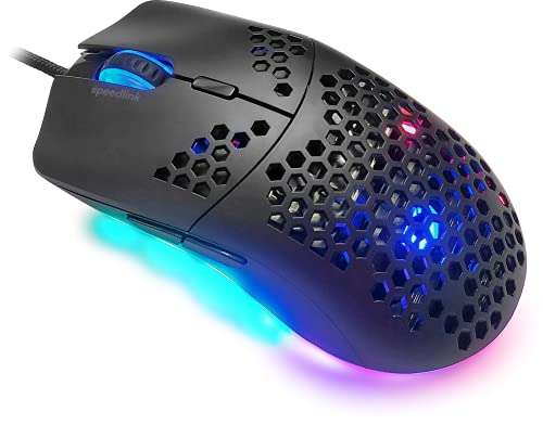 (PRIME) Speedlink Skell Lightweight Gaming Mouse – 6 Beleuchtungsmodi, einstellbare Sensorauflösung, @amazon maus