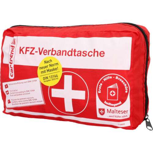 AUTO PKW KFZ Verbandtasche Verbandkasten Erste-Hilfe DIN13164-2022