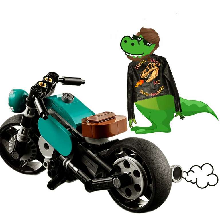 LEGO Creator, 3in1 Oldtimer Motorrad, ab 8 Jahren (31135)