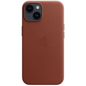 Apple Leder Case mit MagSafe für das iPhone 14 in Umber (MPP73ZM/A)