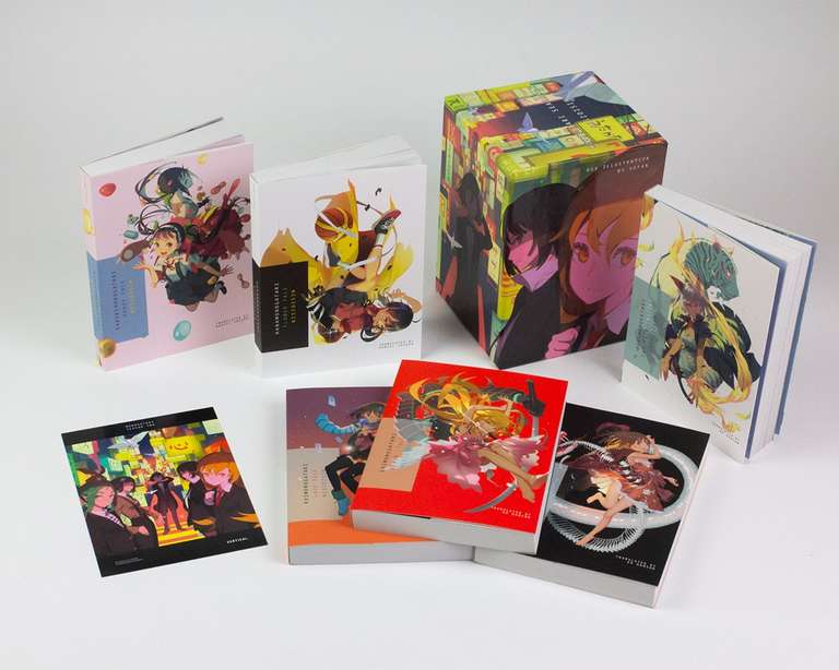 Monogatari Series Box Set: Mistery Romanreihe aus Japan (Staffel 2, 6 Bücher, 1162 Seiten, Schuber mit Art Card, Anime Vorlage, Englisch)