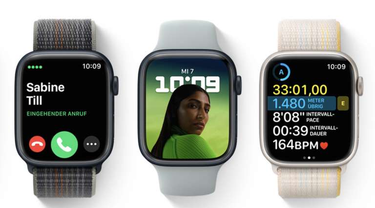 Apple Watch Series 8 41mm GPS für 424€ möglich (durch Zalando-Gutscheine)