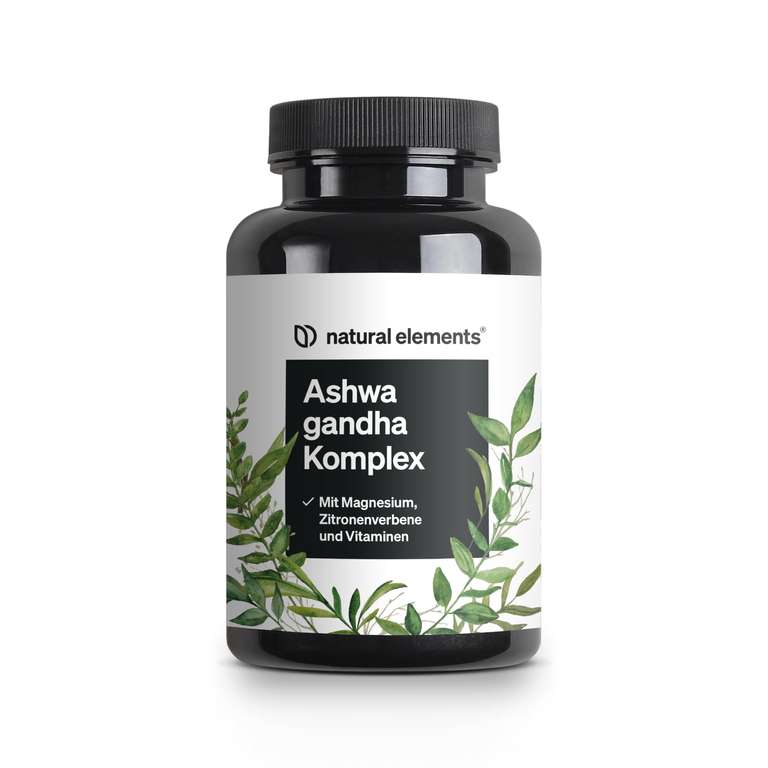 Ashwagandha Komplex für deine Regeneration – 600mg pro Tagesdosis – 120 Kapseln