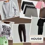 HOUSE: Spring Stuff Sale mit 25 % Rabatt auf ausgewählte Produkte (T-Shirts, Unterhosen oder Pullover) | MBW 20 €