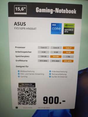 Asus FX516PR-HN064T