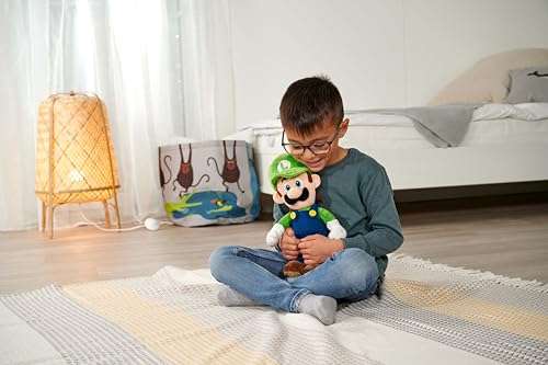 Simba - Super Mario Luigi Plüschfigur, 30cm, kuschelweich, Nintendo für 7,90€ (Prime)