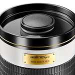 Walimex Pro 800mm 1:8,0 CSC Spiegelobjektiv für Canon M, weiß, Filterdurchmesser 30,5mm, kein AF (Russentonne)