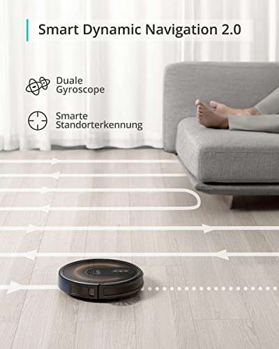 eufy by Anker RoboVac G30 edge Saugroboter (Generalüberholt) (Neupreis 279,99€)