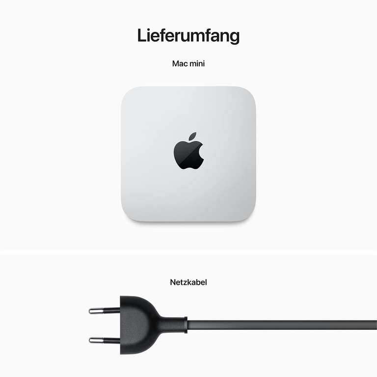 [Prime] Apple 2023 Mac Mini M2 Pro, 16 GB RAM, 512 GB SSD Speicher, Gigabit Ethernet
