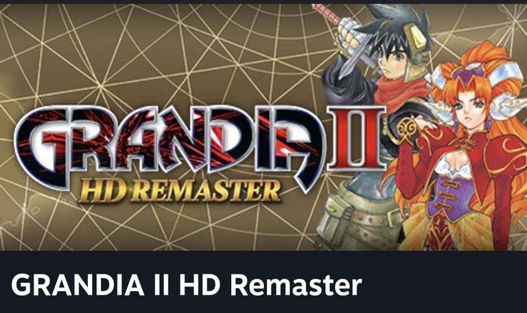 Grandia 2 HD Remaster Steam