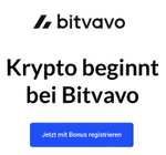 (Bitvavo Crypto-Trading) € 10 einzahlen, sofort + € 20 Guthaben statt bisher € 10 erhalten (€ 30 sofort verwendbar, auch auszahlbar)