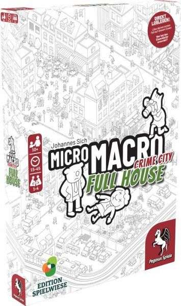 Brettspiel MicroMacro Crime City 2 Full House