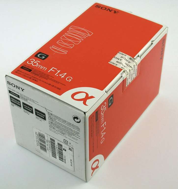 SONY 35mm f1.4 G SAL-35F14G Objektiv Sony A-Bajonett