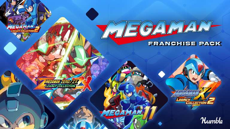 Mega Man franchise pack bundle - Mega Man Legacy Collection ab 1,83€ für PC (Steam)