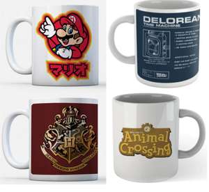 2 Geek Tassen nur 12€, zB: Nintendo, Harry Potter, Animal Crossing, Rick & Morty uvw. (Auswahl aus 446 Tassen)