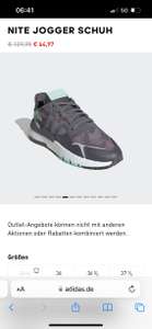 Adidas NITE JOGGER SCHUH • Farbe: Grey Five / Grey Two / Blush Green