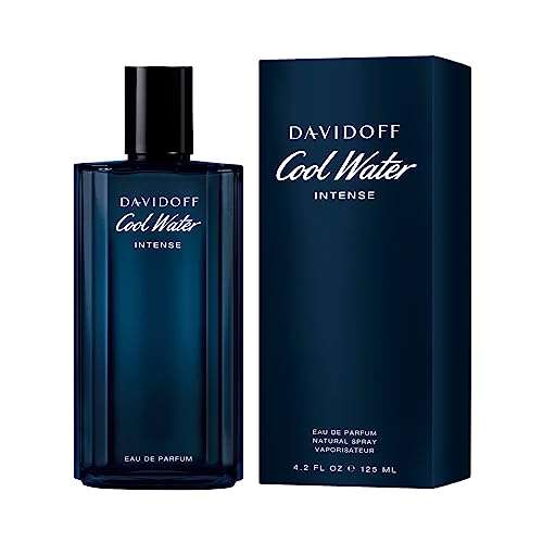 DAVIDOFF Cool Water Man Eau de Parfum Intense, aromatisch-frischer Herrenduft 125ml [Amazon Prime]