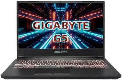B-WARE Gigabyte G5 Gaming Notebook 15,6 144hz RTX 3060 105W - I5 10500h - 16GB RAM - 512GB SSD