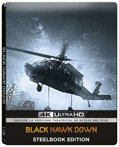 [Amazon.it] Black Hawk Down (2002) - 4K Steelbook Bluray - nur OV - IMDB 7,7
