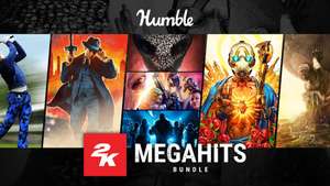 2K Megahits Humble Bundle Steam Keys Borderlands 3, XCOM, PGA, Civ VI, Bioshock, Mafia, Railroad Tycoon 3, Duke Nukem Forever, WWE 2K etc.
