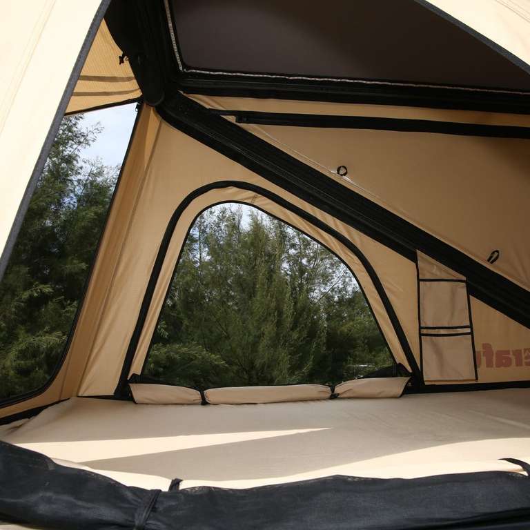 Skylodge – Dachzelt mit Aluminiumschale für 2 Personen (Dachlast 100kg)